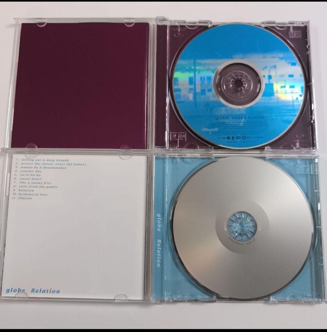 globe アルバム 4枚セット place relation 小室哲哉 CD — image 3