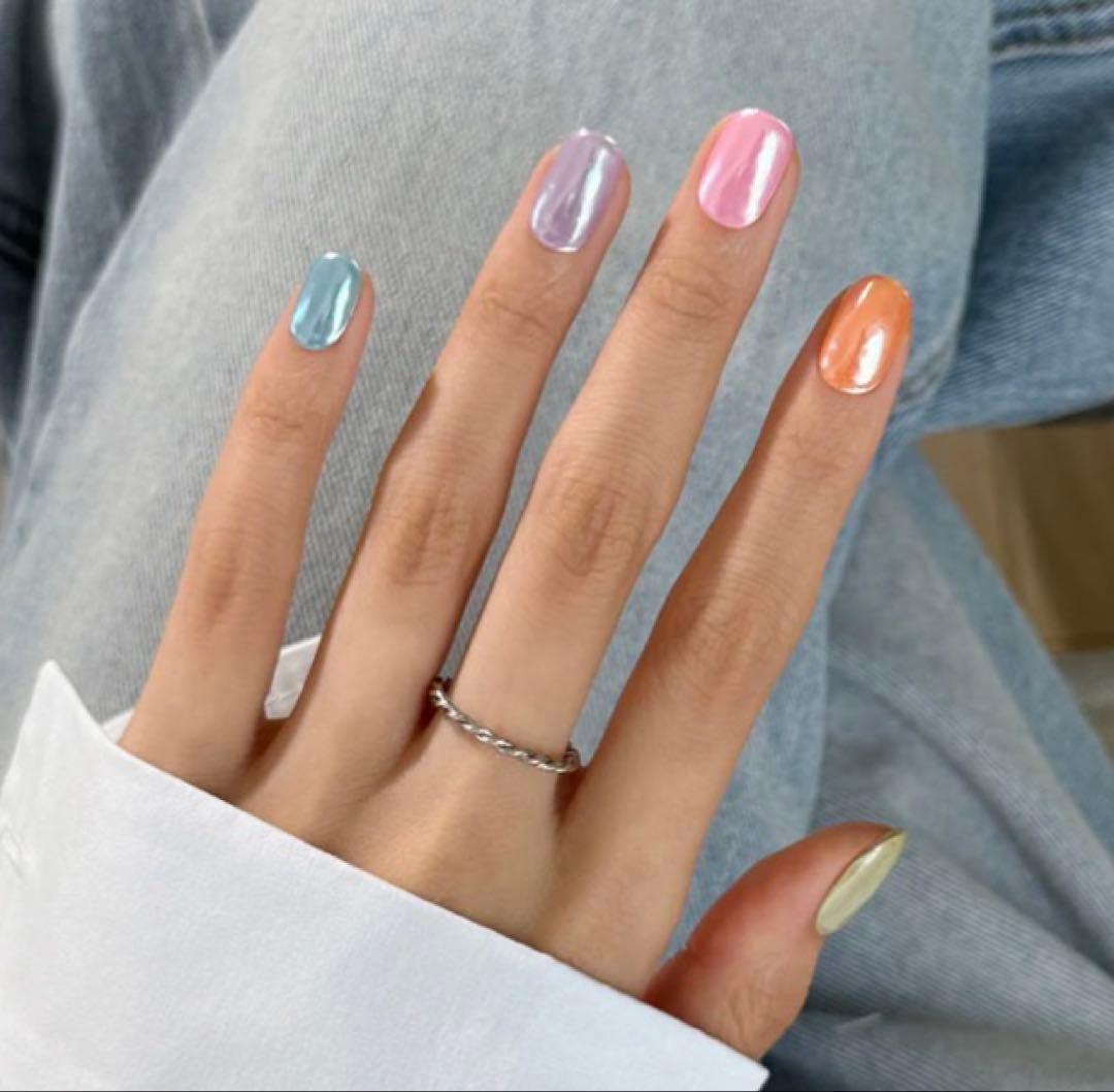 オホーラohora【N Rainbow Chrome】ジェルネイルシール — image 2