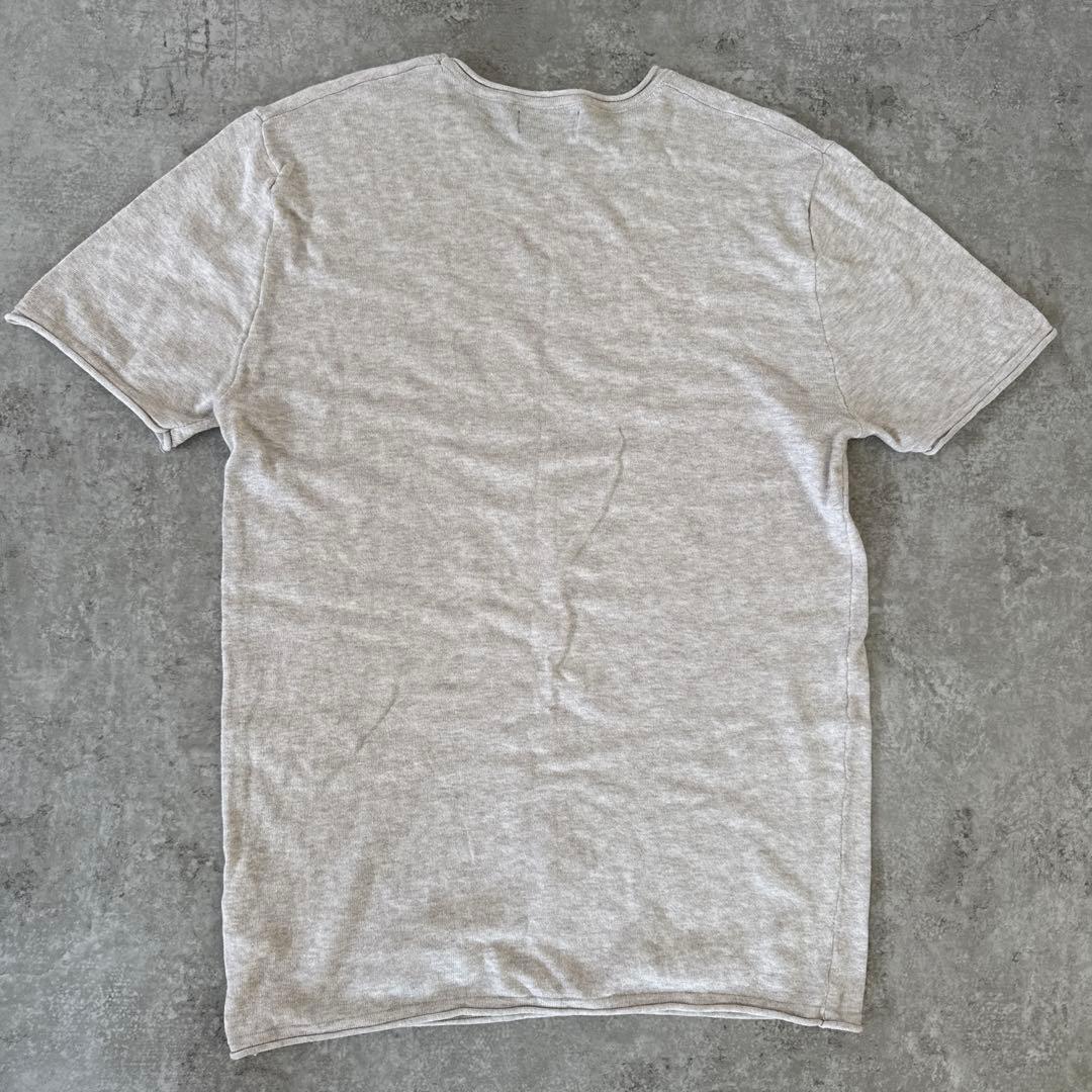 ZARAMAN ベーシック　Tシャツ　カットソー　ベージュ — image 3