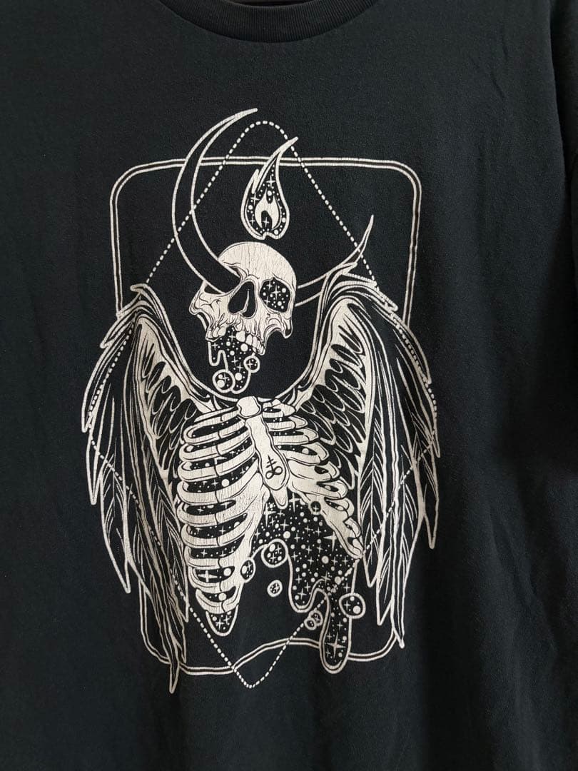 Threadless vonKowen Dark Angel ブラック　Tシャツ — image 2