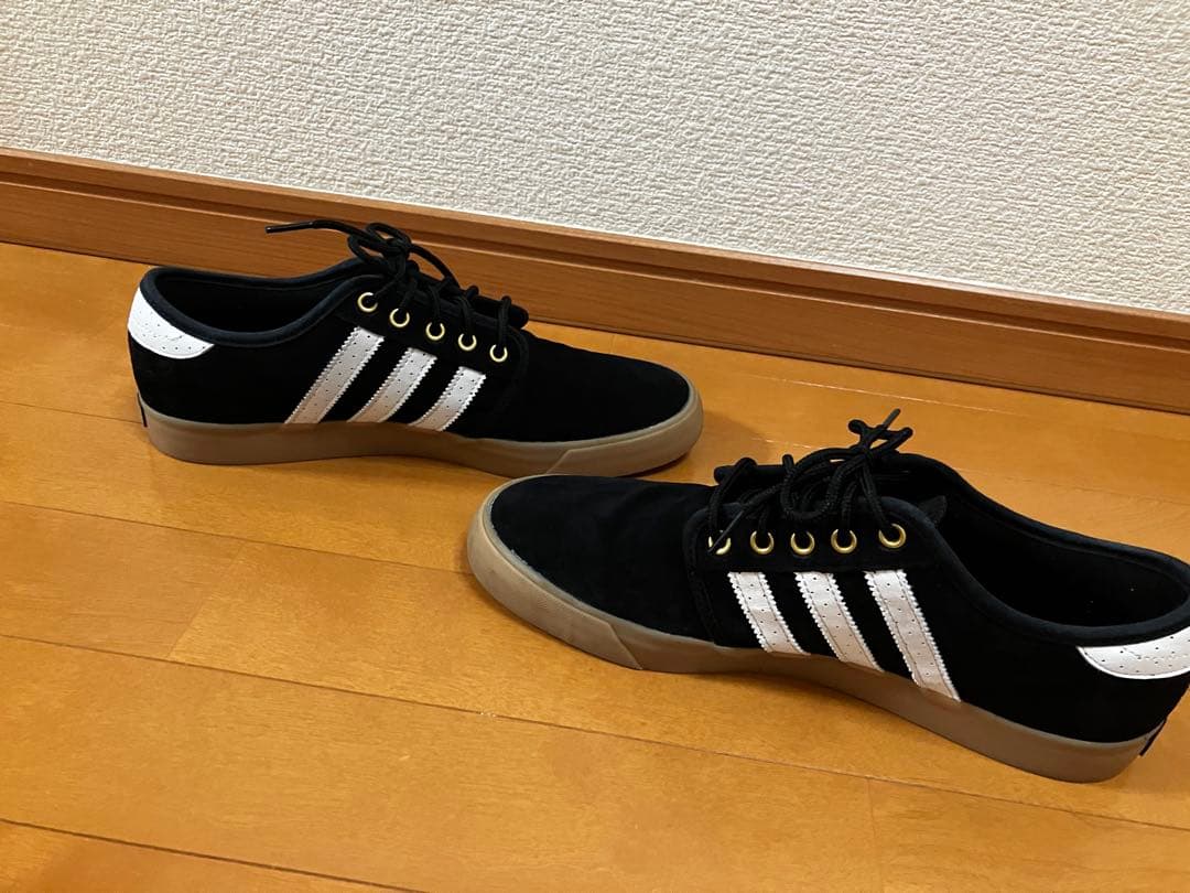 adidas スエード スウェード シューズ 27cm メンズ ブラック — image 2