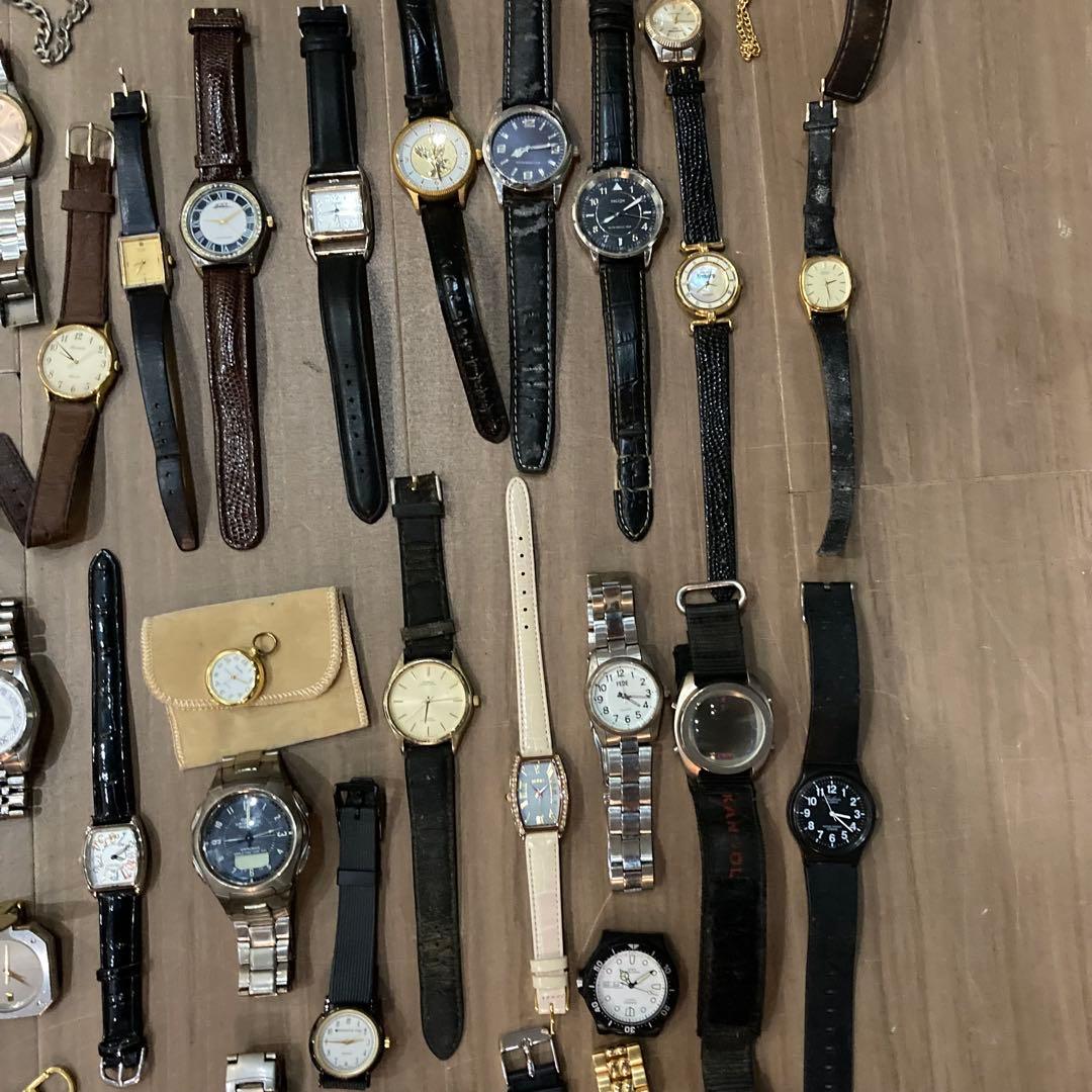 腕時計 113点まとめ売り 稼働品ジャンク混在 セイコー シチズン カシオ — image 5
