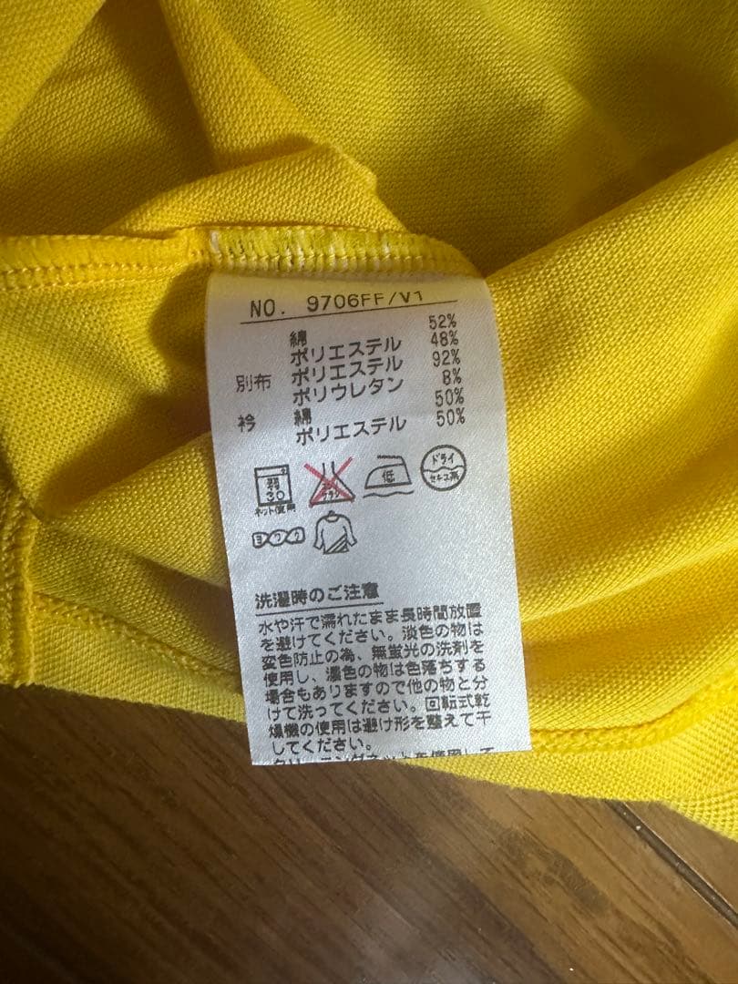 and per se ポロシャツ イエロー Lサイズ — image 3