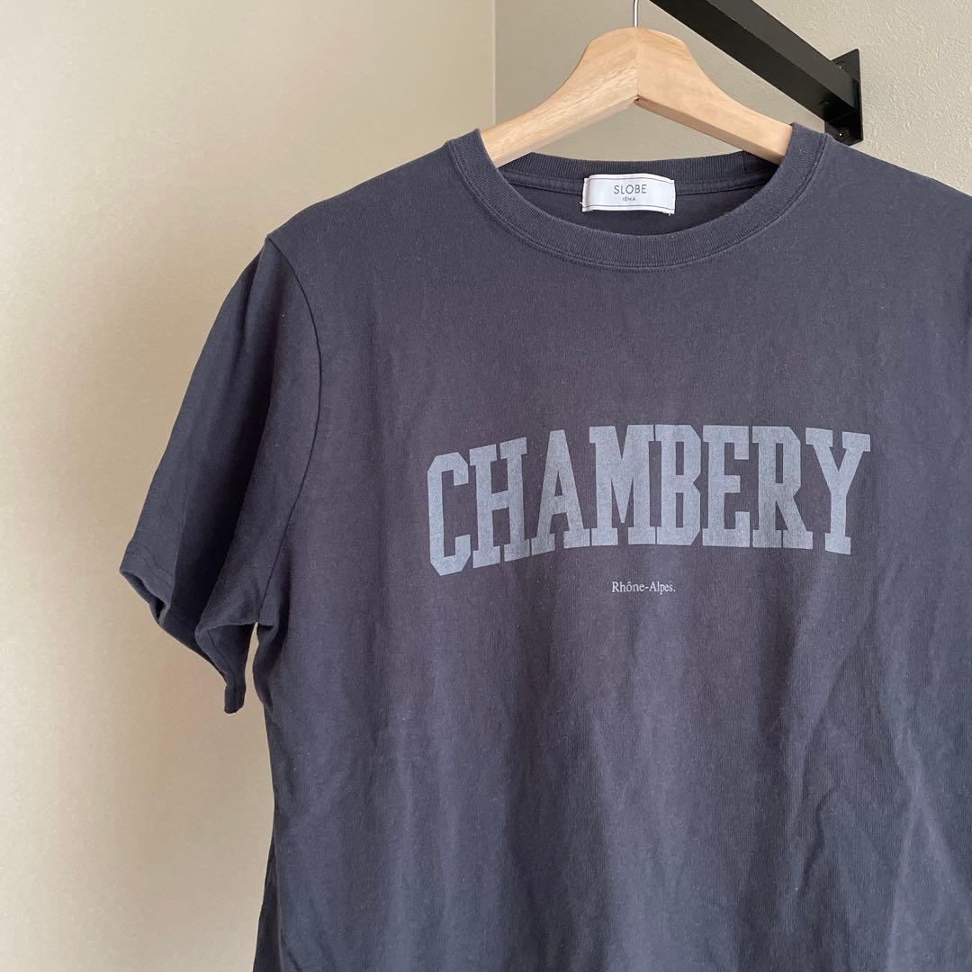 SLOBE IENA CHAMBERYロゴTEE 半袖Tシャツ — image 4