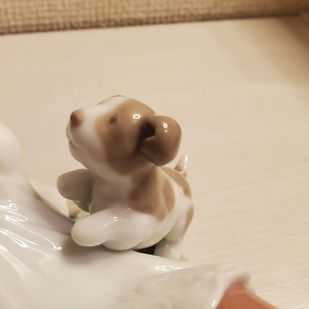リヤドロ 少年 子犬 お昼寝 箱付き 美品 — image 2