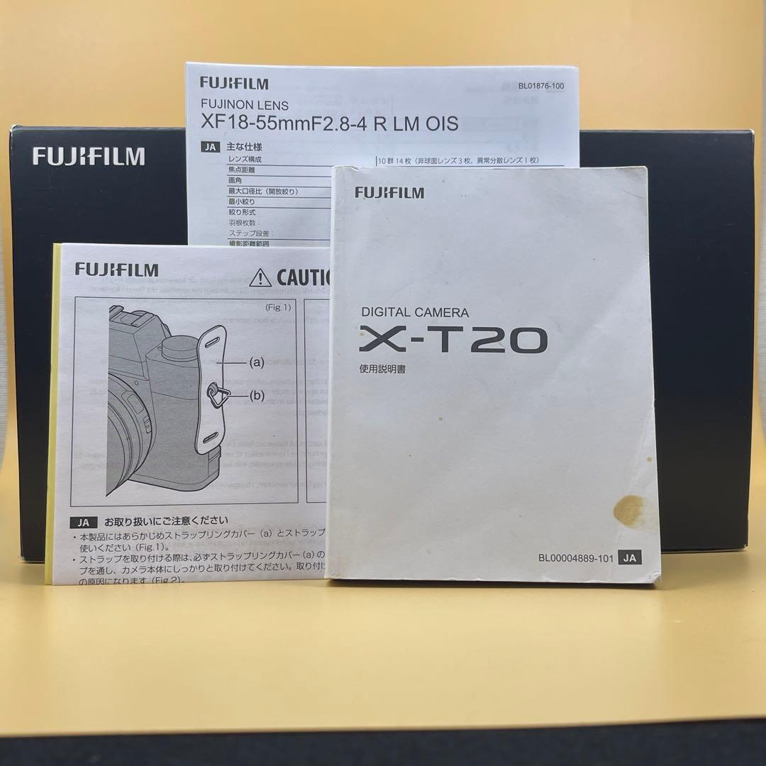 FUJIFILM XーT２０　空箱　取扱説明書 B05 — image 2