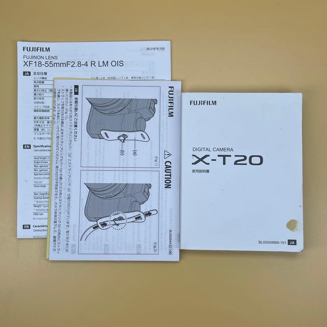FUJIFILM XーT２０　空箱　取扱説明書 B05 — image 3