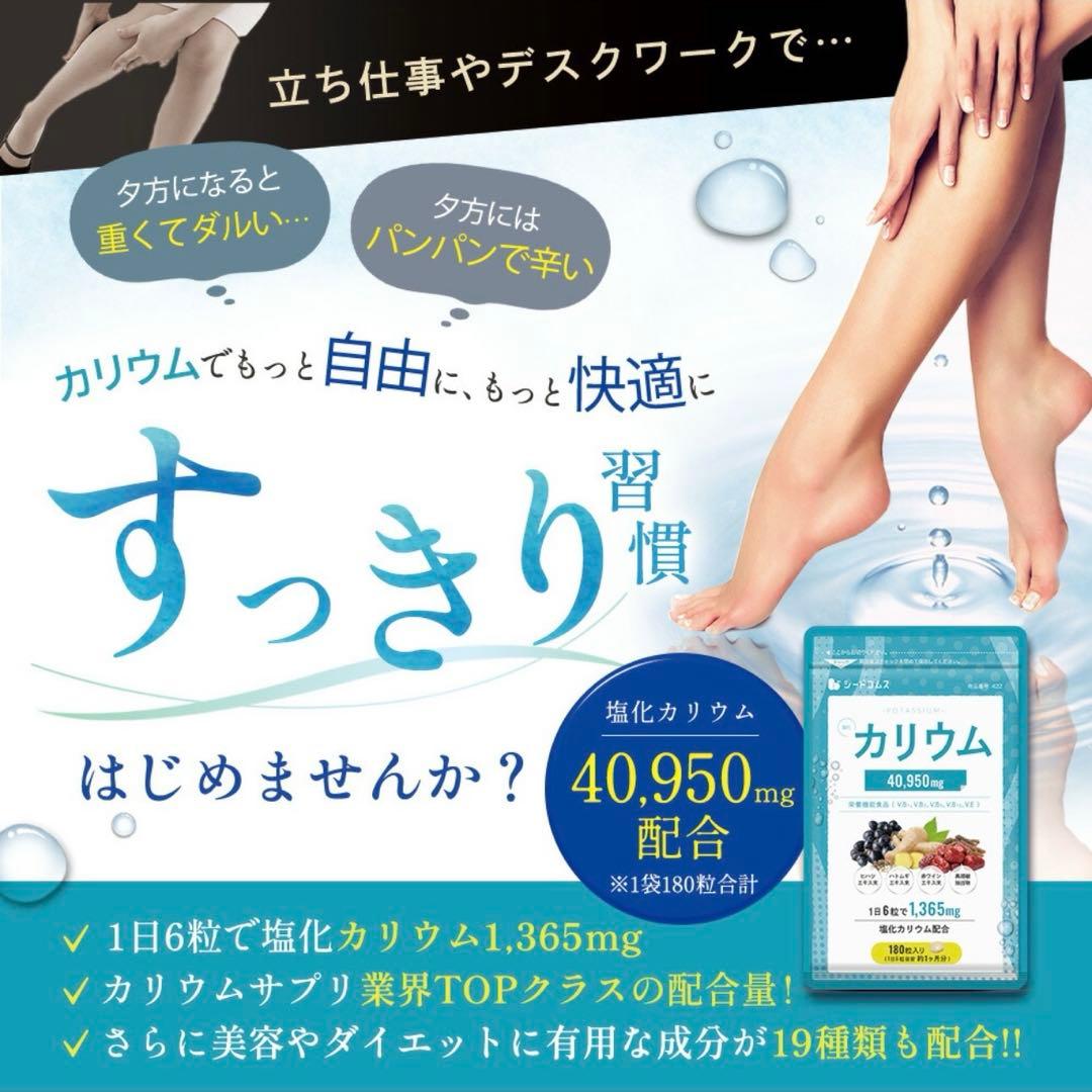 シードコムス　塩化　カリウム　　　錠剤　180粒 — image 3