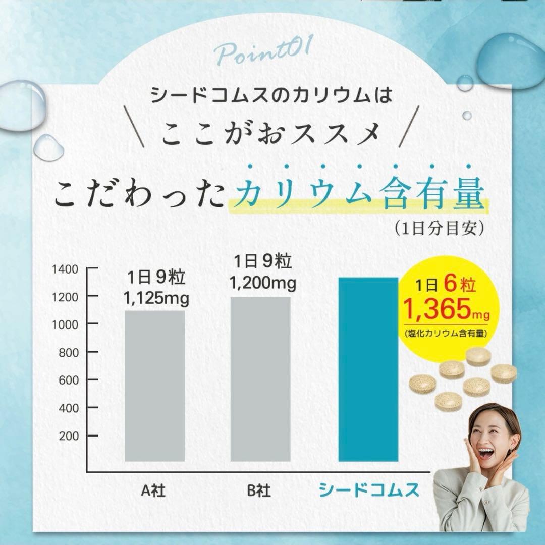シードコムス　塩化　カリウム　　　錠剤　180粒 — image 5