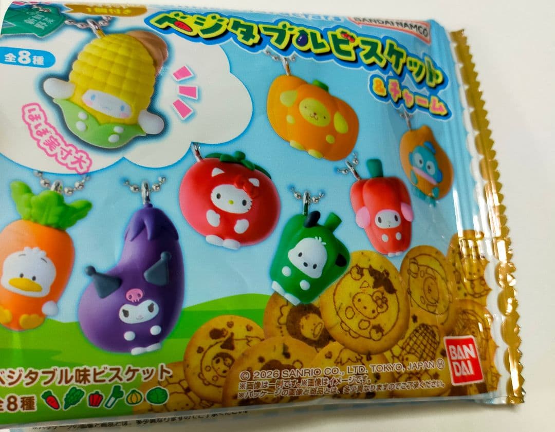 サンリオ ベジタブルビスケット＆チャーム とうもろこし — image 3