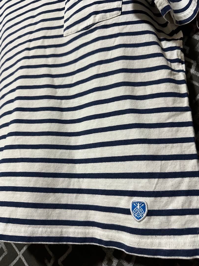 ORCIVAL ボーダー ポケット Tシャツ サイズ3 — image 3