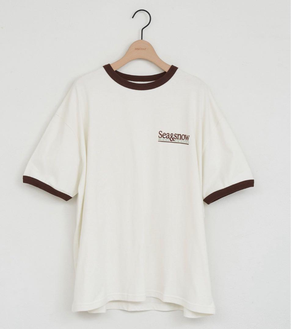 【Enlude】ワンポイントリンガーTシャツ《ユニセックス》　DISCOAT — image 2