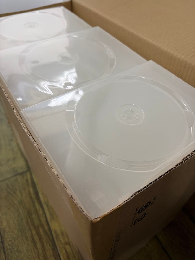 サンワサプライ DVDトールケース 1枚収納×70枚セット クリア — image 3