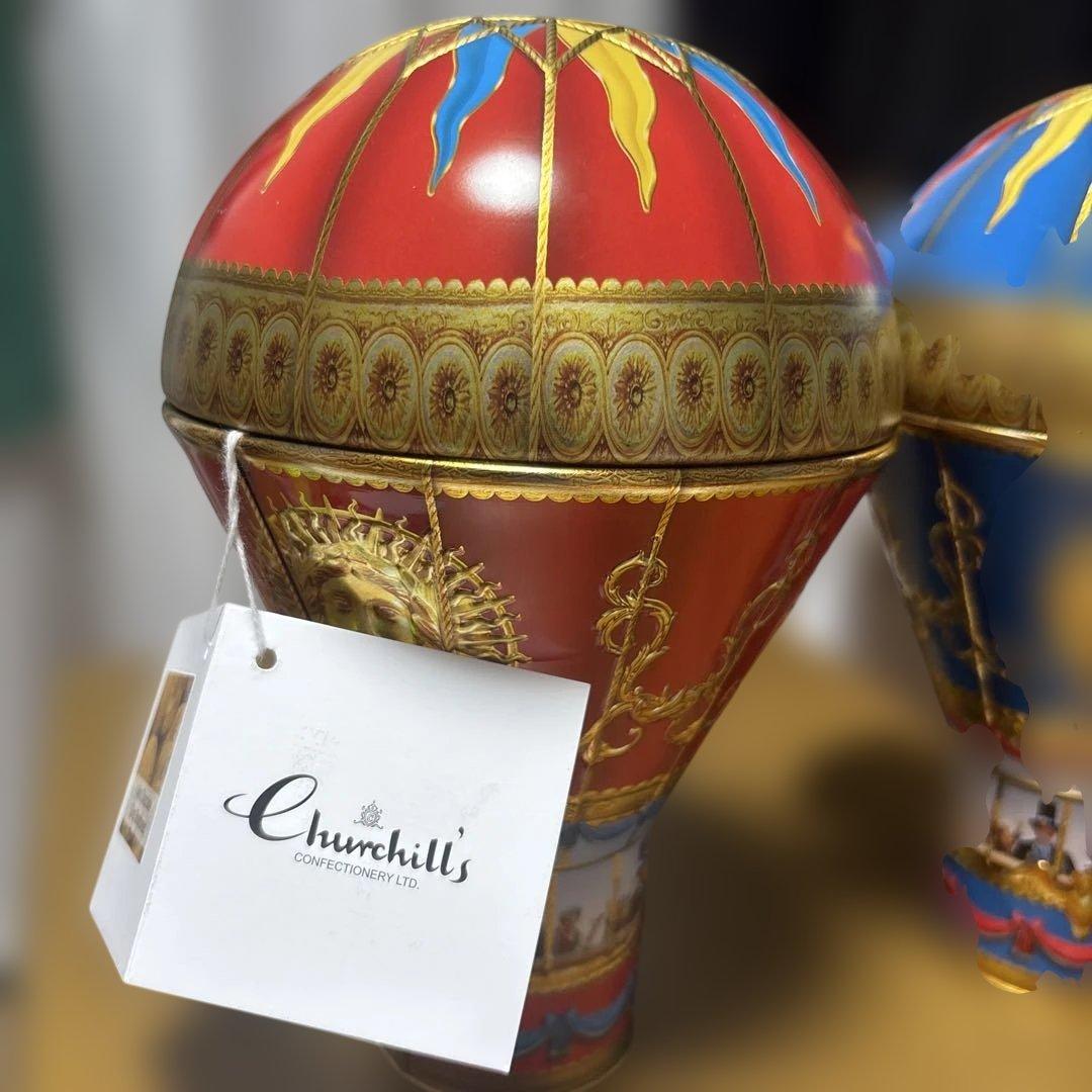 Churchill's チャーチル　気球缶　赤と青　(缶のみです) — image 5