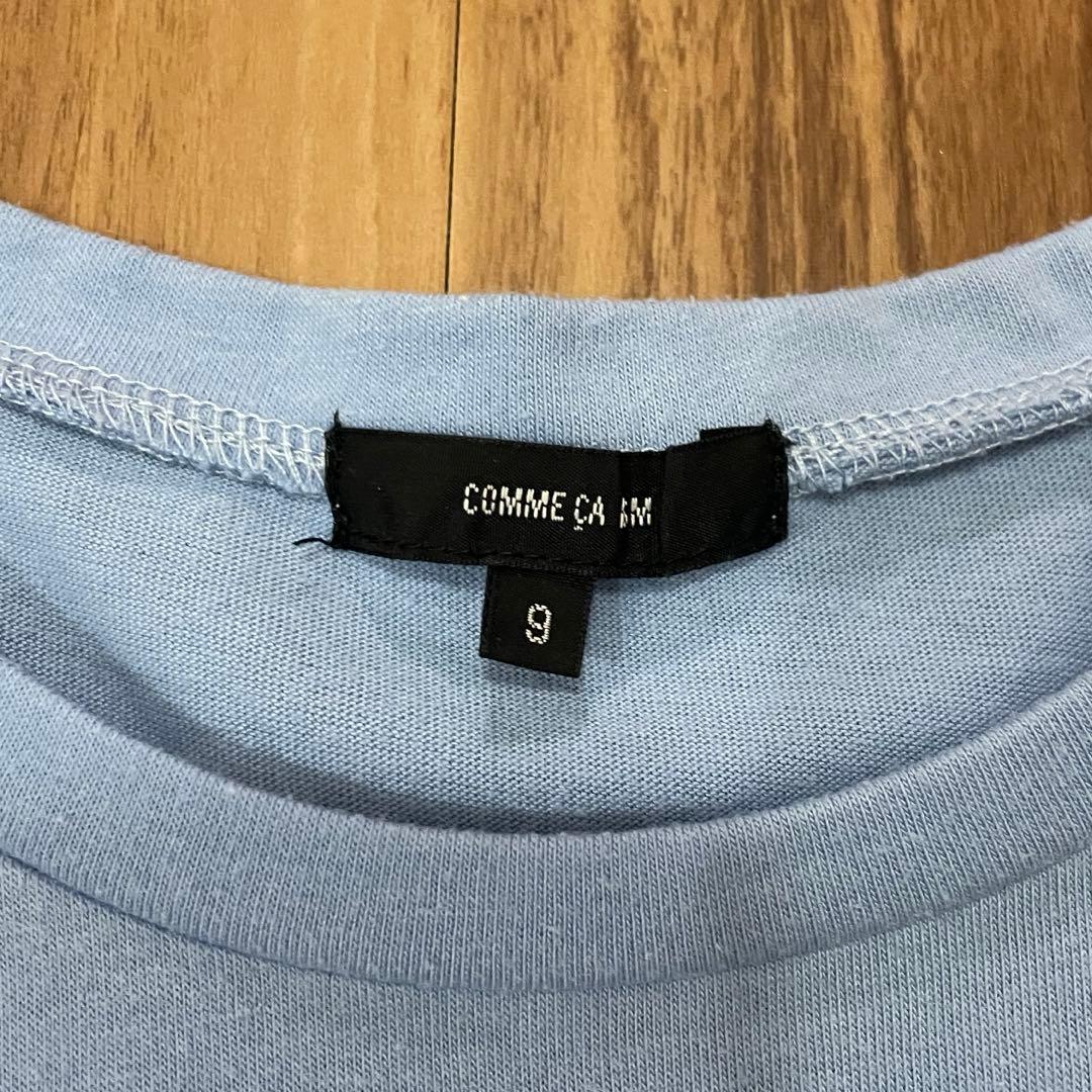 COMME CA ISM コムサイズム　メッセージプリント Ｔシャツ — image 2