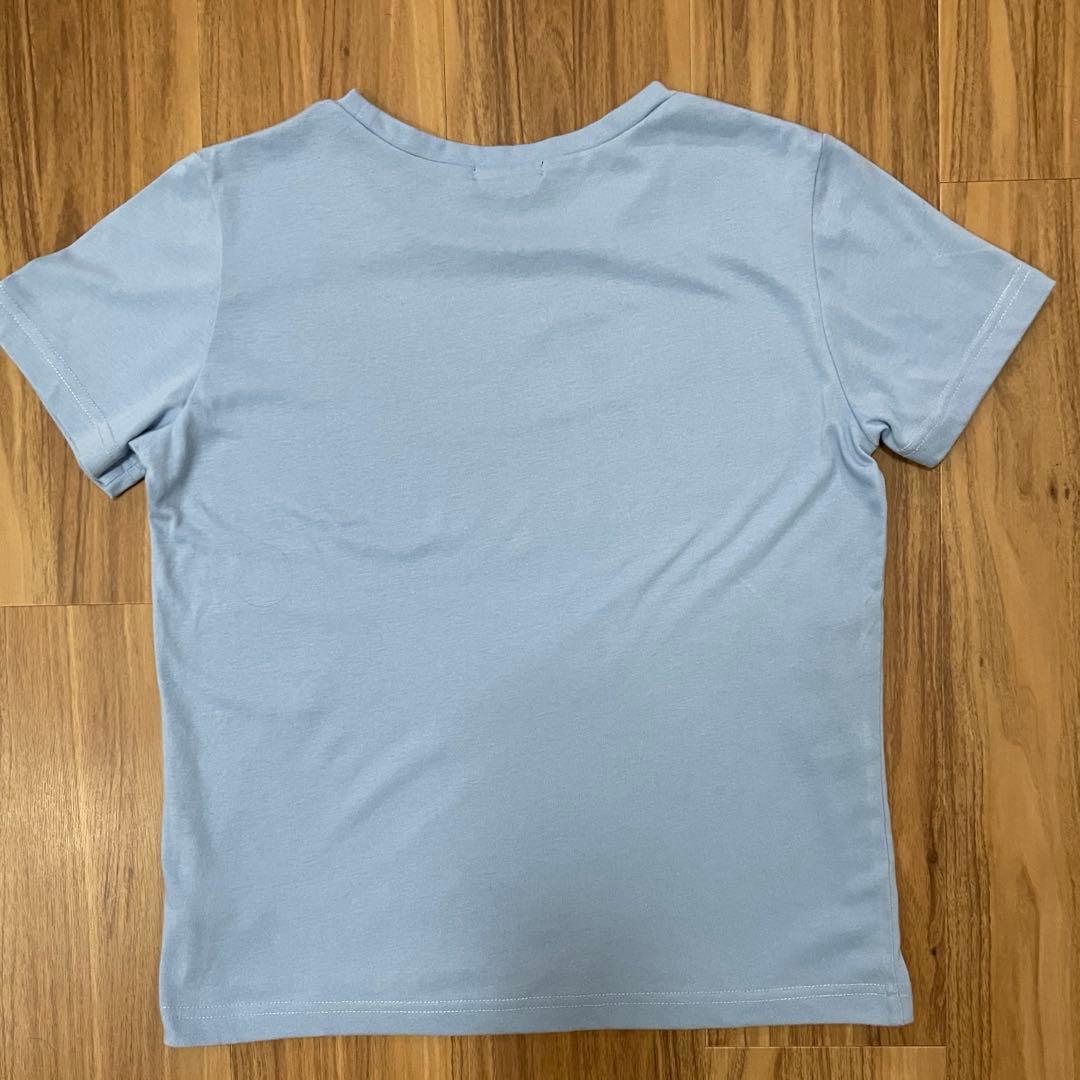 COMME CA ISM コムサイズム　メッセージプリント Ｔシャツ — image 3