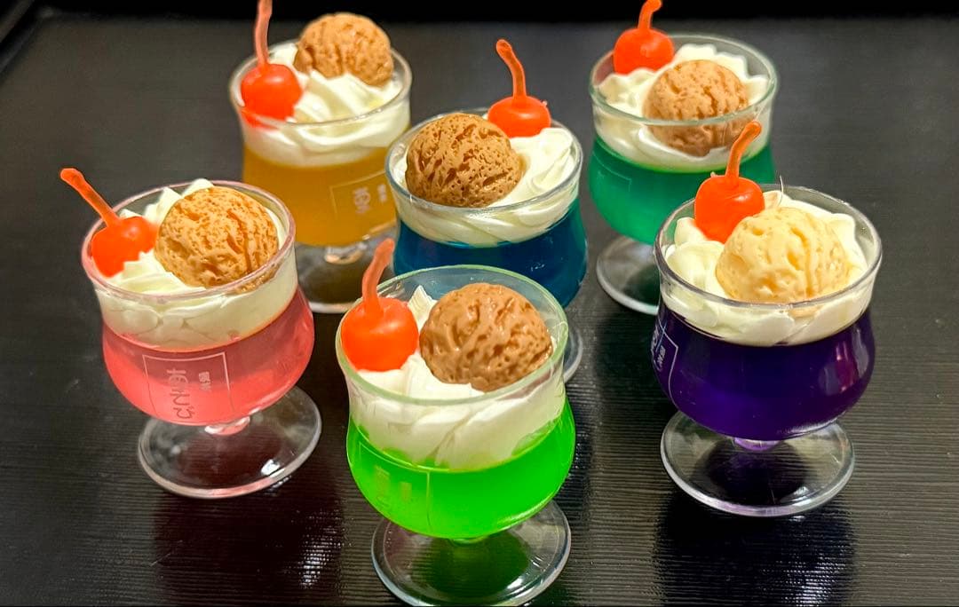 喫茶あそび クリームソーダ 全6種 11個セット コンプリート 難あり — image 3