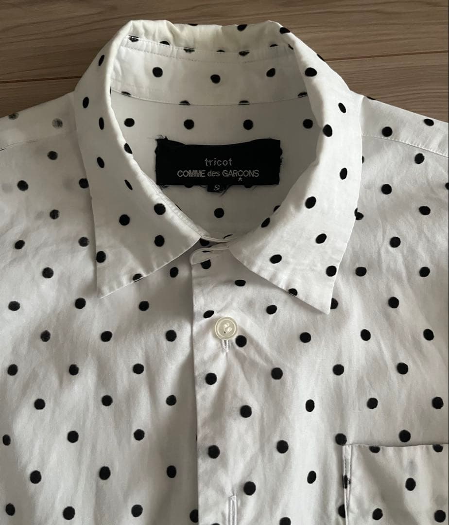 tricot COMME des GARCONS ドット柄 長袖シャツ — image 2