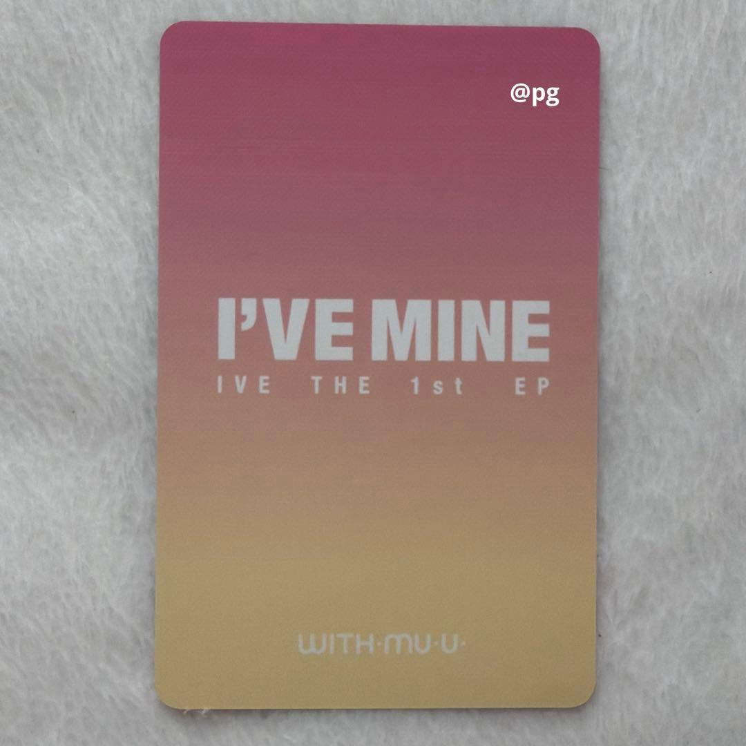 IVE レイ mine withmuu 特典トレカ トレカ — image 2