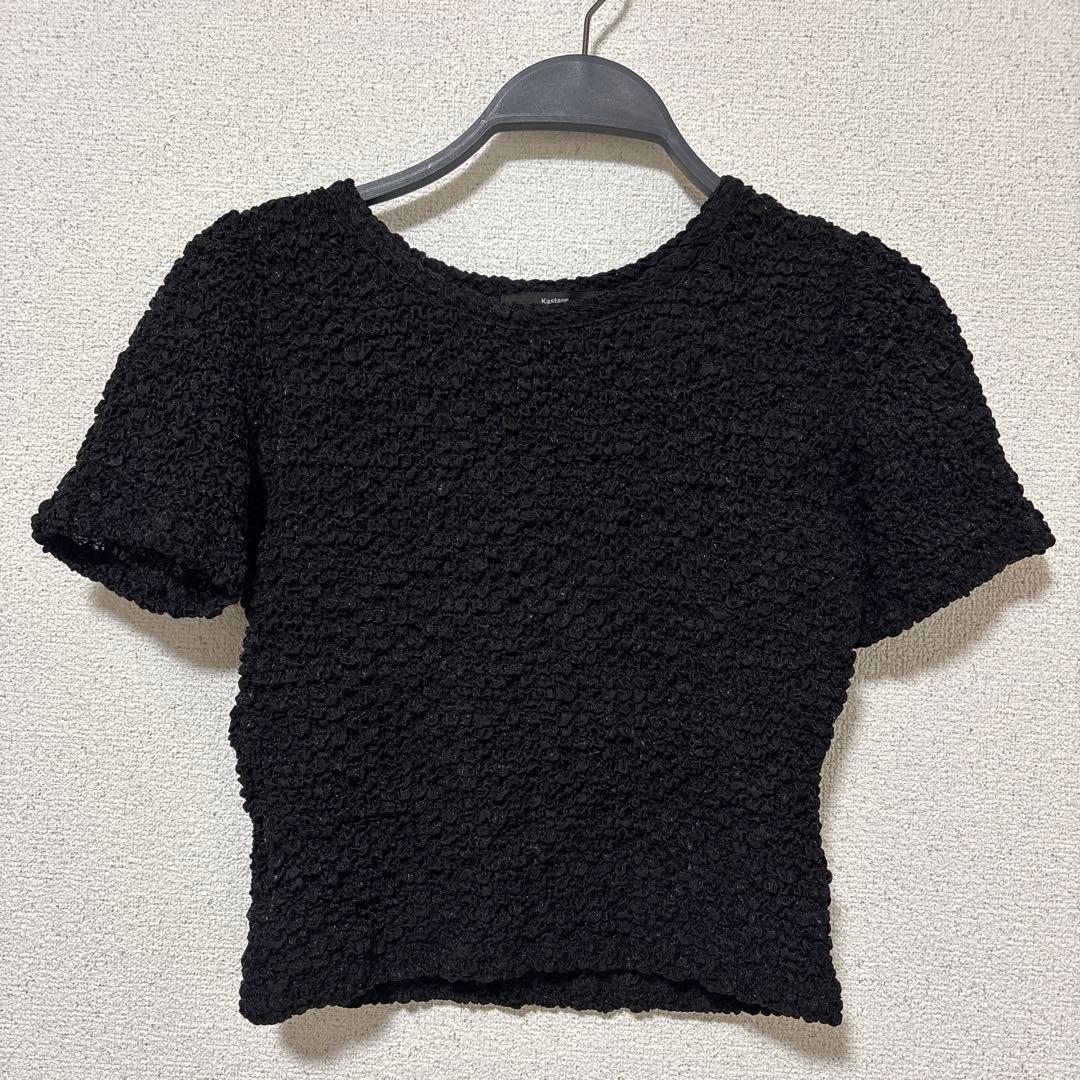 Kastane ポコポコTee ブラック 半袖 — image 4