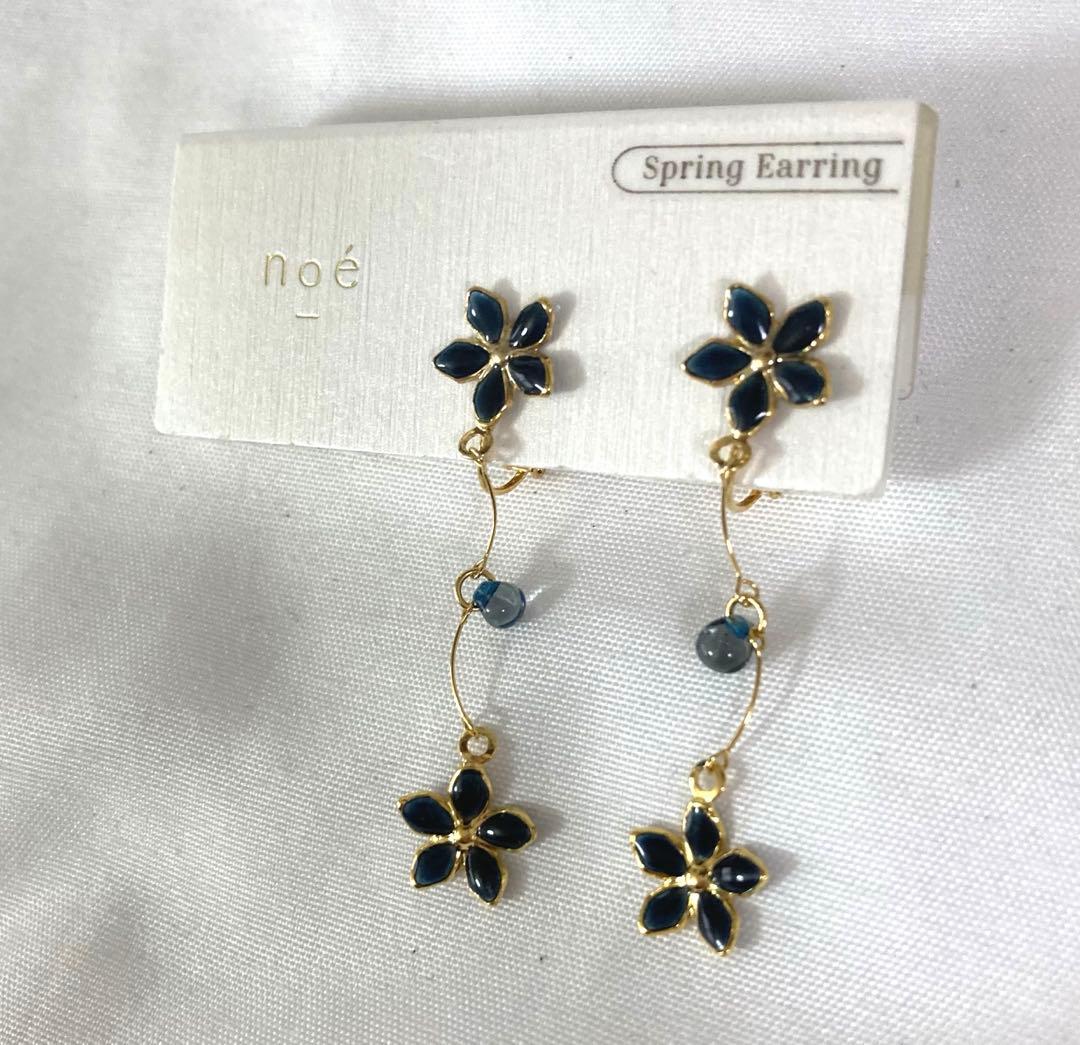 イヤリング　アクセサリー　レディース　ノンホールピアス　新品　花　フラワー — image 2