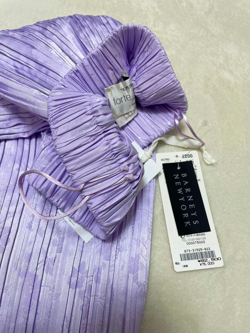 プリーツパンツ　フォルテフォルテ　forte_forte新品　70%OFF！！ — image 5