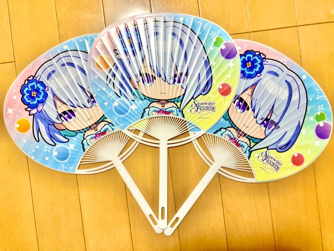 ⭐️【非売品】ドライツェーン うちわ3個セット【シャドバフェス】 — image 2