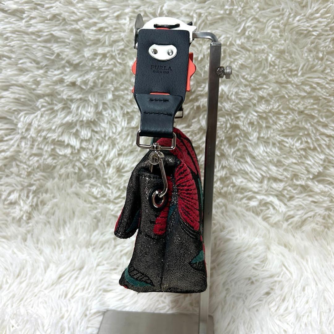 最終価格！限定モデル✨FURLA ハンドバッグ　ジャガード　Sサイズ　ミニバッグ — image 3