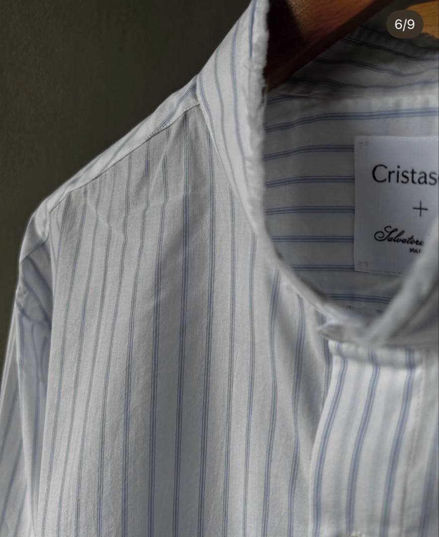 超美品　CristaSeya クリスタセヤ　MAO COLLAR SHIRT — image 2