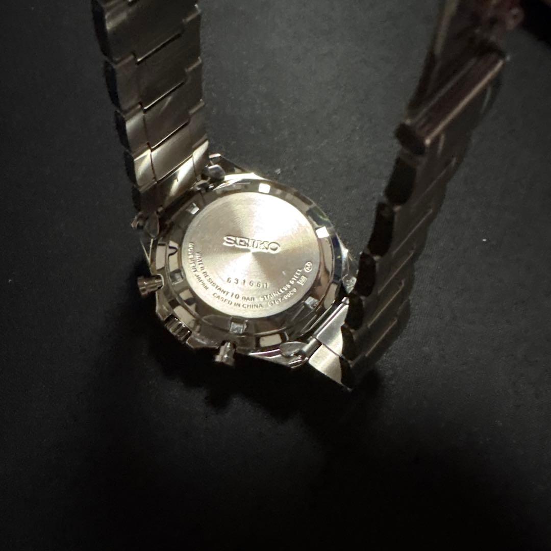 SEIKO クロノグラフ 腕時計 クォーツ ステンレス — image 2