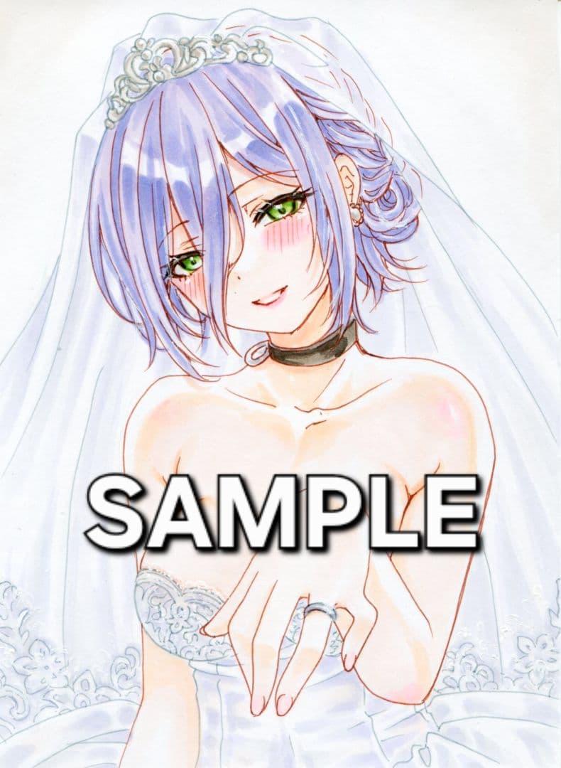 手描きイラスト チェンソーマン レゼ ウエディング ファンアート — image 2