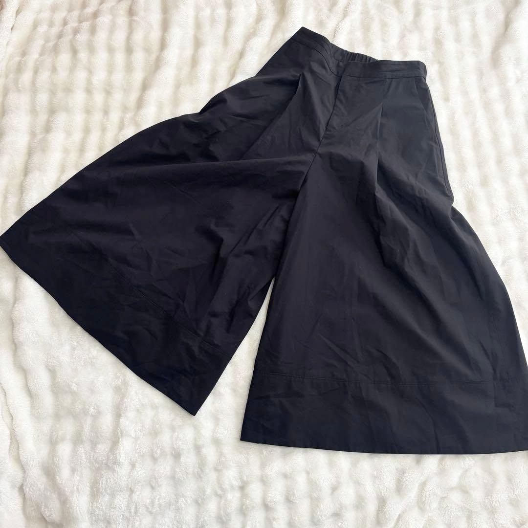バンヤードストーム サイズ0 ワイドパンツ 黒 通勤 レーヨン混 綺麗 Aライン — image 5