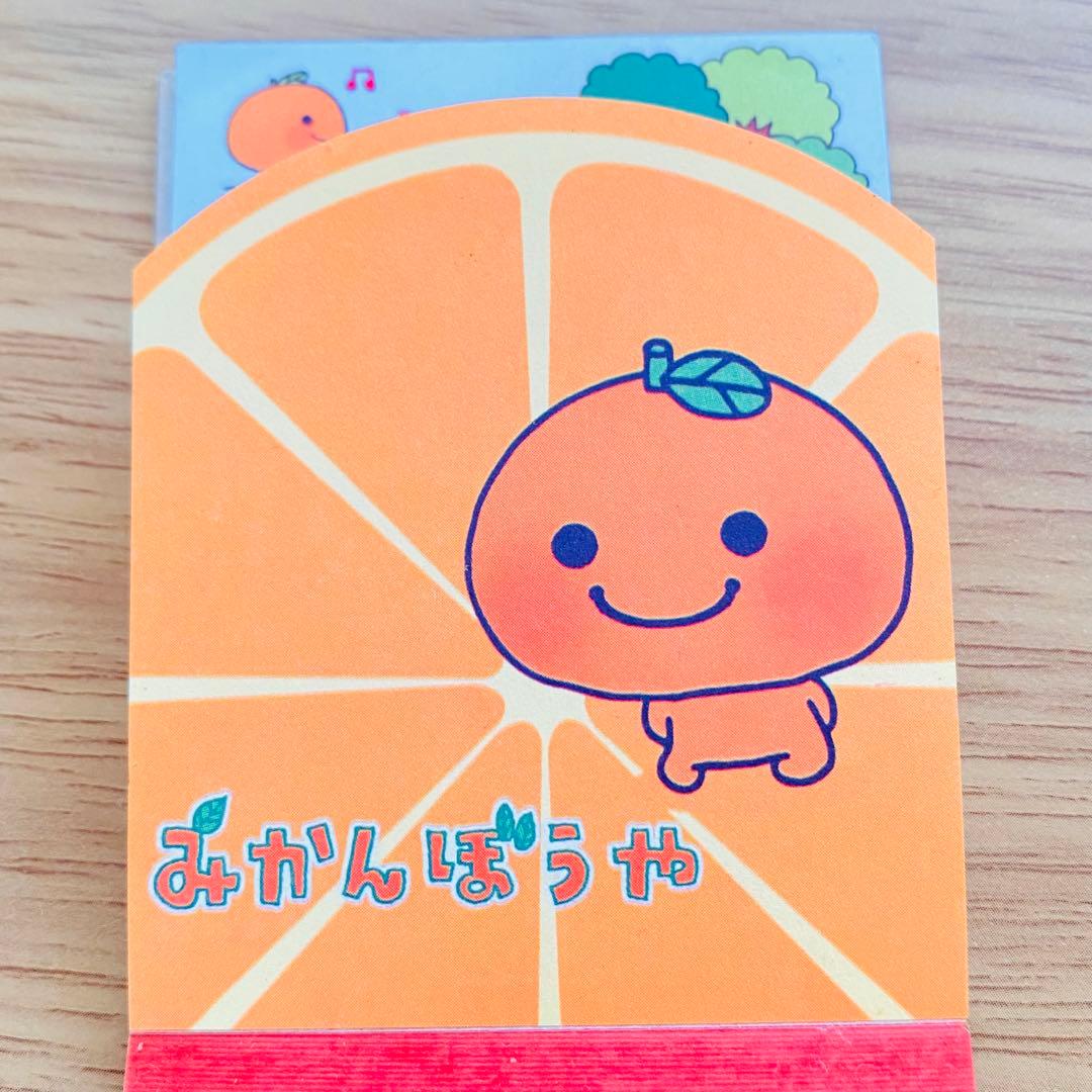 【san-x】みかんぼうや｜ダイカットミニメモパッド — image 2