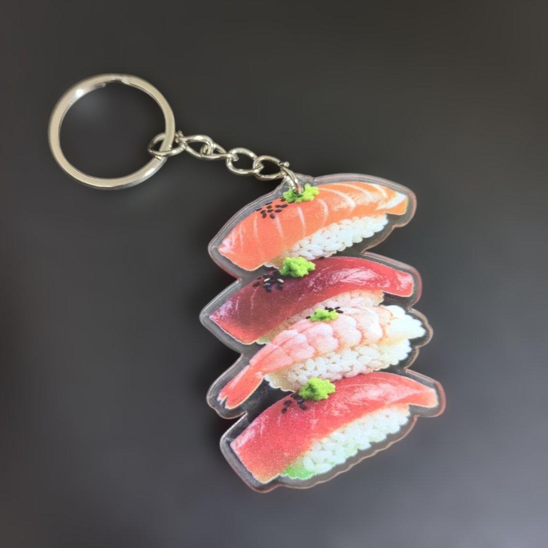寿司 アクリルキーホルダー 3種セット — image 3