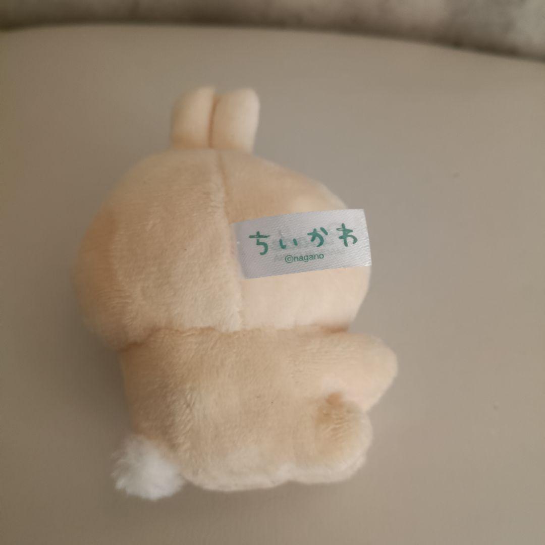 ちいかわ うさぎ クリップぬいぐるみ マスコット — image 2