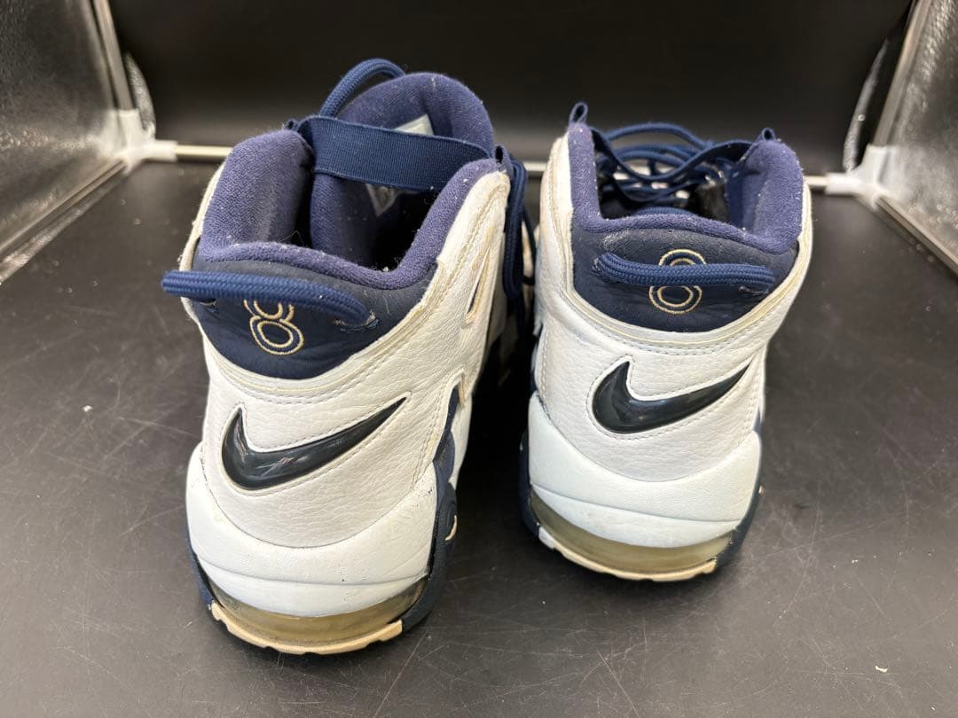 Nike Air More Uptempo ネイビー/ホワイト/レッド — image 4