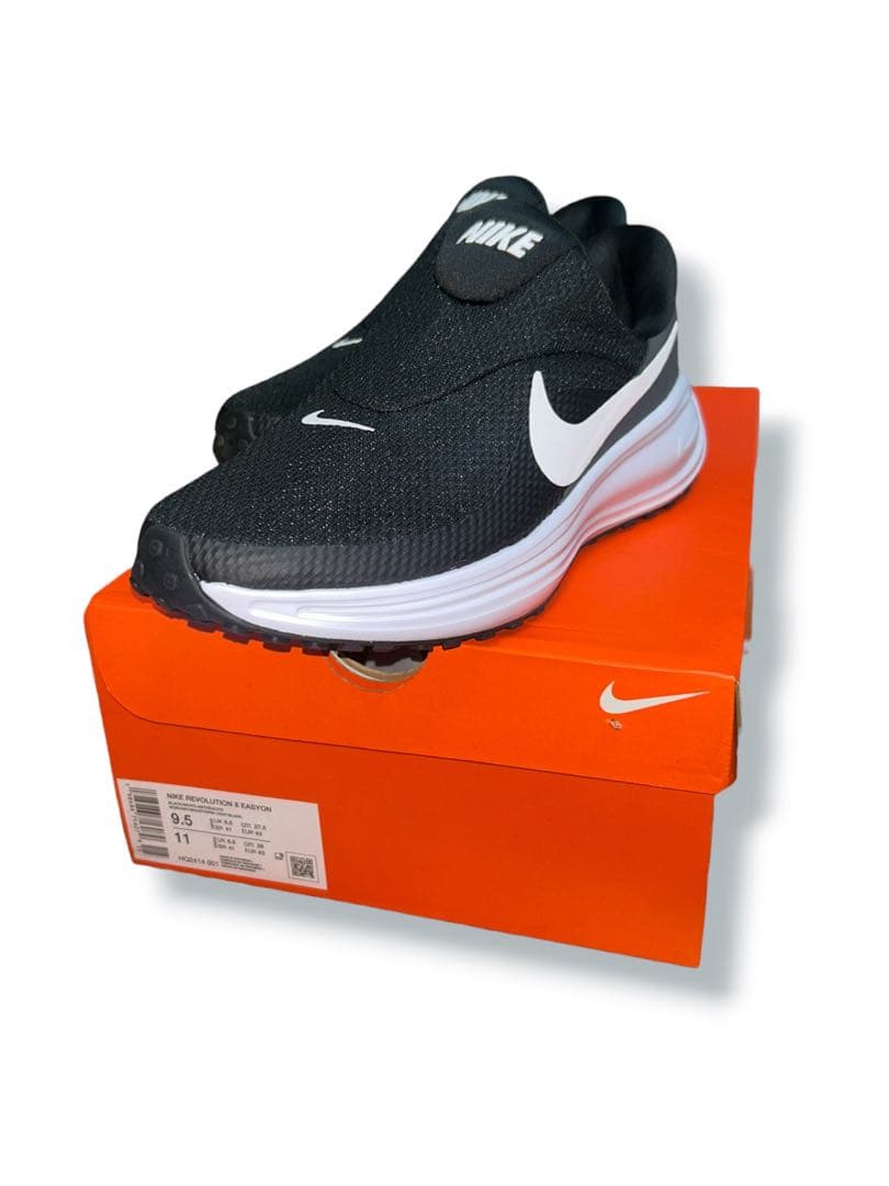 【新品】NIKE ナイキ REVOLUTION8 EASYON 27.5cm — image 3