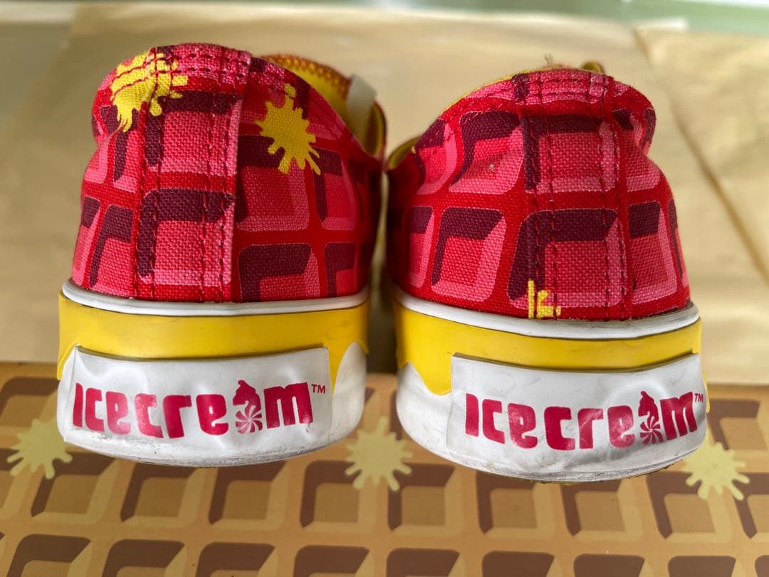 ◼️【 28cm 】 BBC × ICECREAM スニーカー ワッフル柄 — image 4