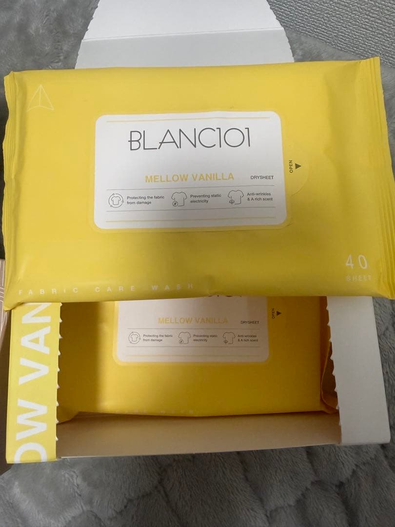 BLANC101 柔軟剤シート 80枚 大容量 ヘリテージ　メロウバニラ — image 2
