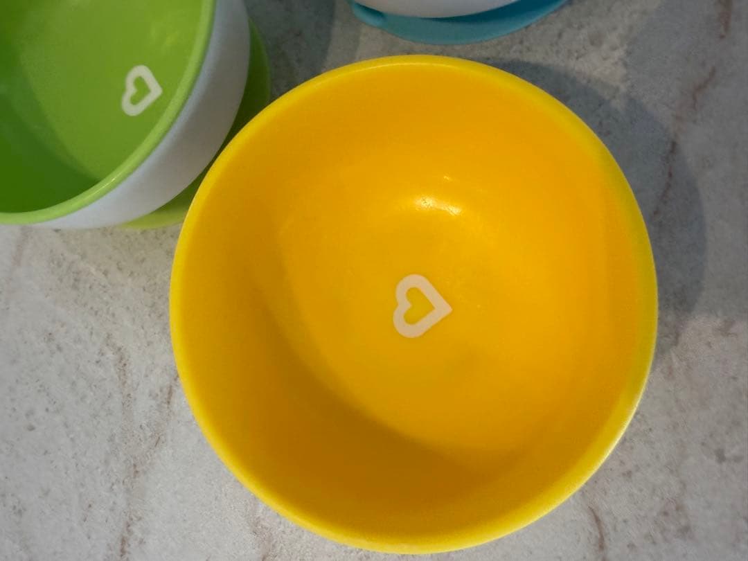 ベビー用ボウル 3個セット マンチキン サクションボウル — image 4
