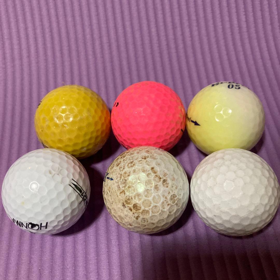ゴルフボール 6個セット RZN HONMA 他 — image 2