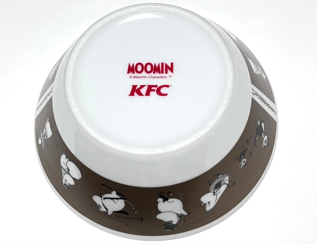 KFC ケンタッキー ムーミン／ ゴールドカラー　マルチボウル — image 3