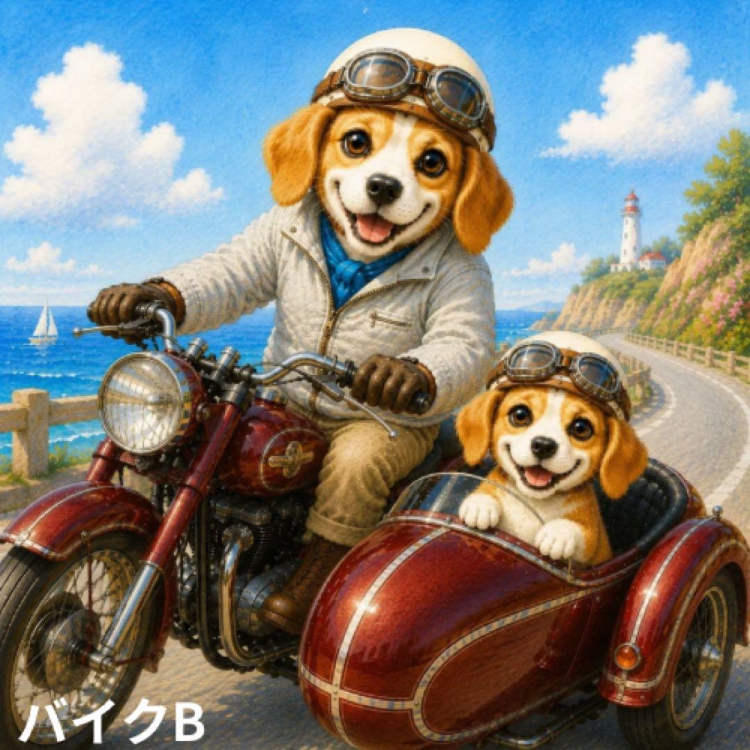 chiroron様専用【ビーグル】バイク・お買い物デザイン — image 3
