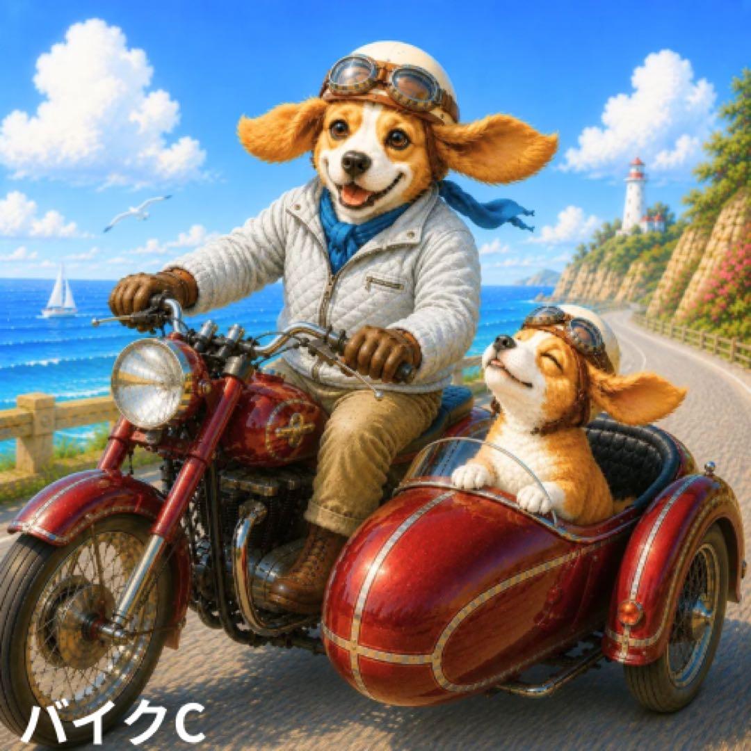 chiroron様専用【ビーグル】バイク・お買い物デザイン — image 4