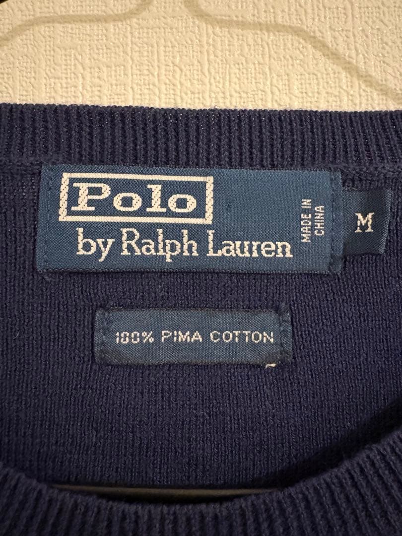 Polo by Ralph Lauren ピマコットン ニット セーター M — image 3
