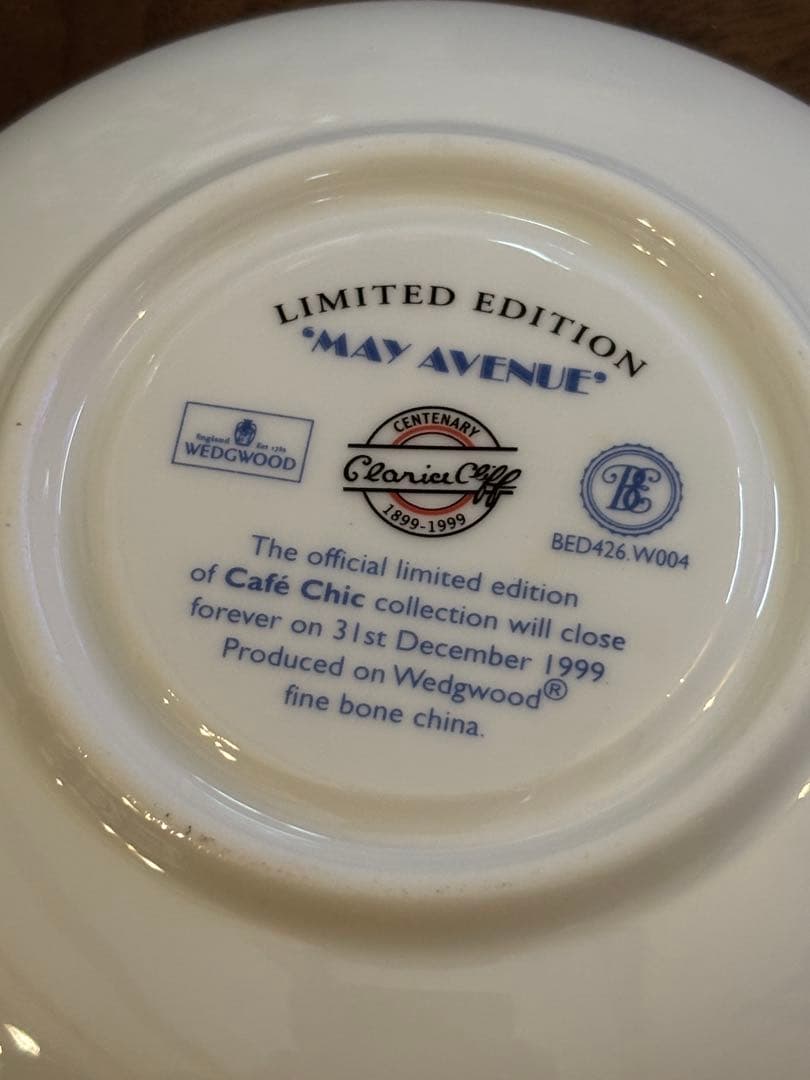 WEDGWOOD クラリスクリフ Café Chic May Avenue 限定 — image 4