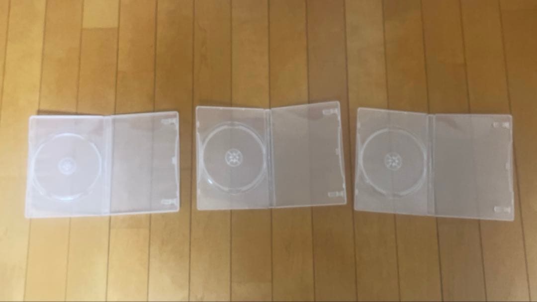 DVDケース 1枚収納用 3個セット 透明 — image 2