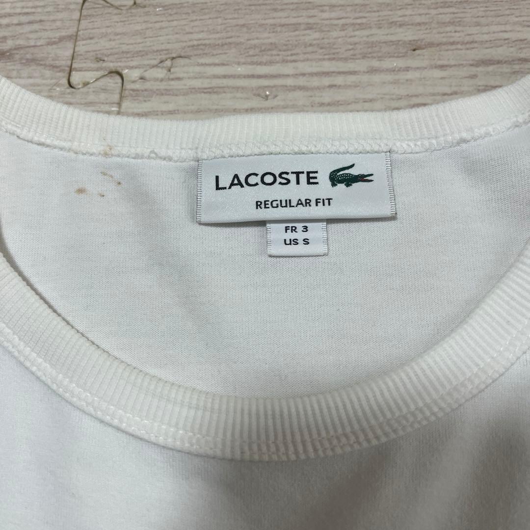 LACOSTE ラコステ ポケットTシャツ ホワイト FR3 US S — image 2