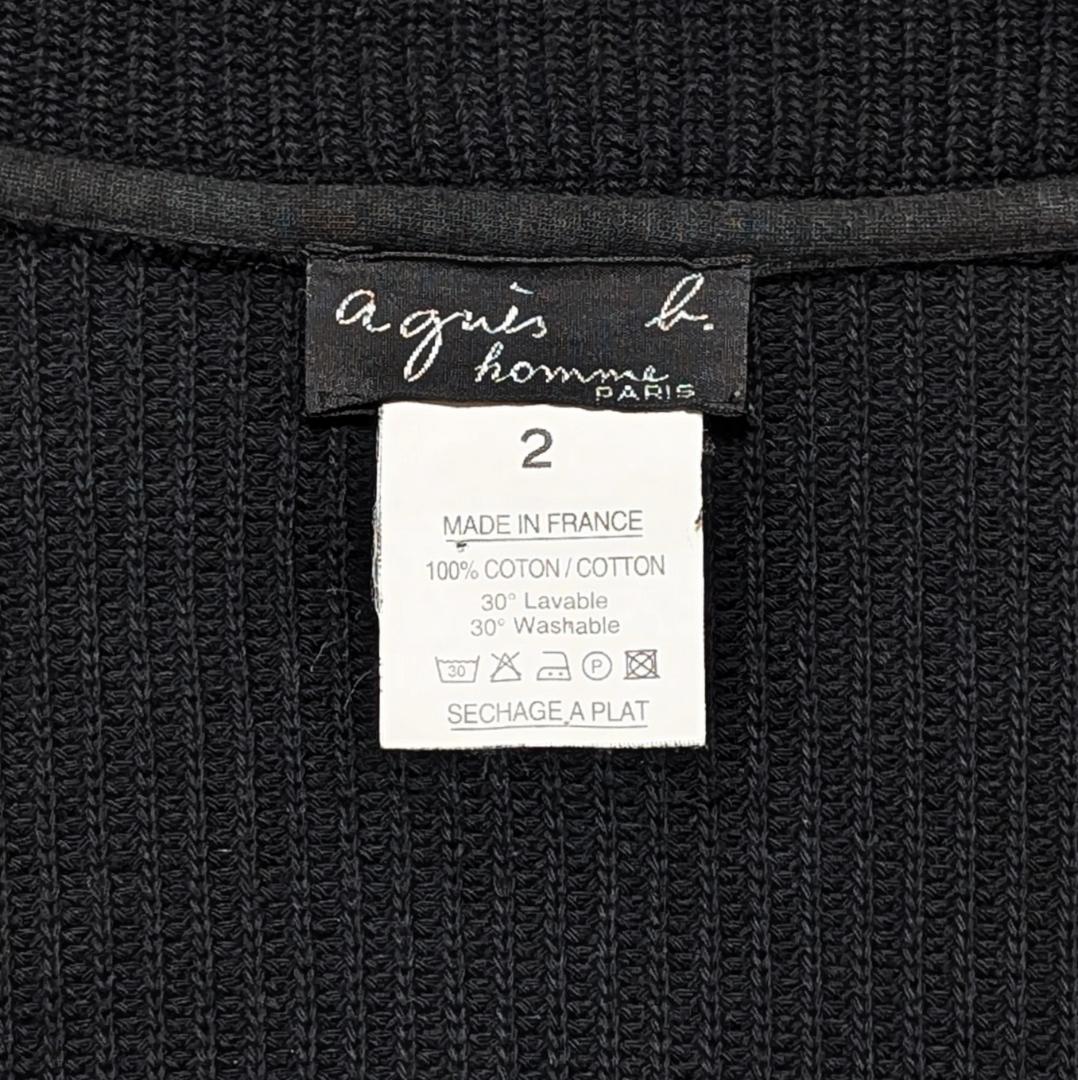 90's agnes b homme フランス製 ドライバーズニットセーター 2 — image 3