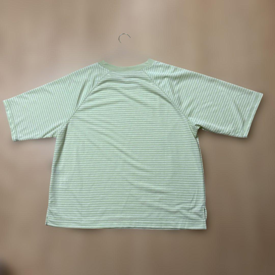 FieldCore 五分袖 ボーダー Tシャツ LLサイズ — image 2